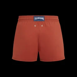 Vilebrequin Men Swim Trunks Short And Fitted Stretch Solid*Men The Short