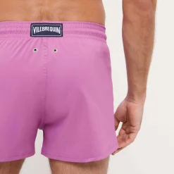 Vilebrequin Men Swim Trunks Short And Fitted Stretch Solid*Men The Short