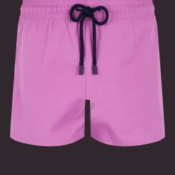 Vilebrequin Men Swim Trunks Short And Fitted Stretch Solid*Men The Short
