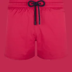 Vilebrequin Men Swim Trunks Short And Fitted Stretch Solid*Men The Short