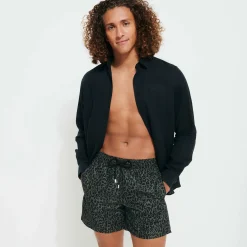 Vilebrequin Men Swim Trunks Small Camo - X Palm Angels*Men The Iconic