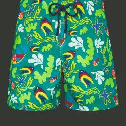 Vilebrequin Men Swim Trunks Ultra-Light And Packable Naive Fish*Men The Light Fabric