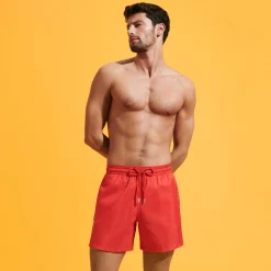 Vilebrequin Men Swim Trunks Ultra-Light And Packable Solid*Men The Light Fabric