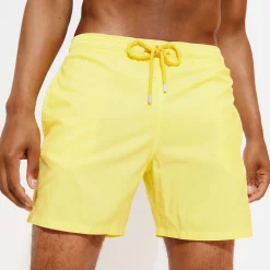 Vilebrequin Men Swim Trunks Ultra-Light And Packable Solid*Men The Light Fabric