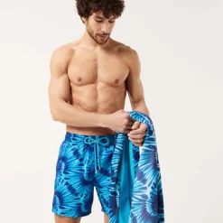 Vilebrequin Men Swim Trunks Ultra-Light And Packable Nautilius Tie & Dye*Men The Light Fabric
