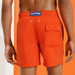 Vilebrequin Men Swim Trunks Water-Reactive Requins 3D*Men The Iconic