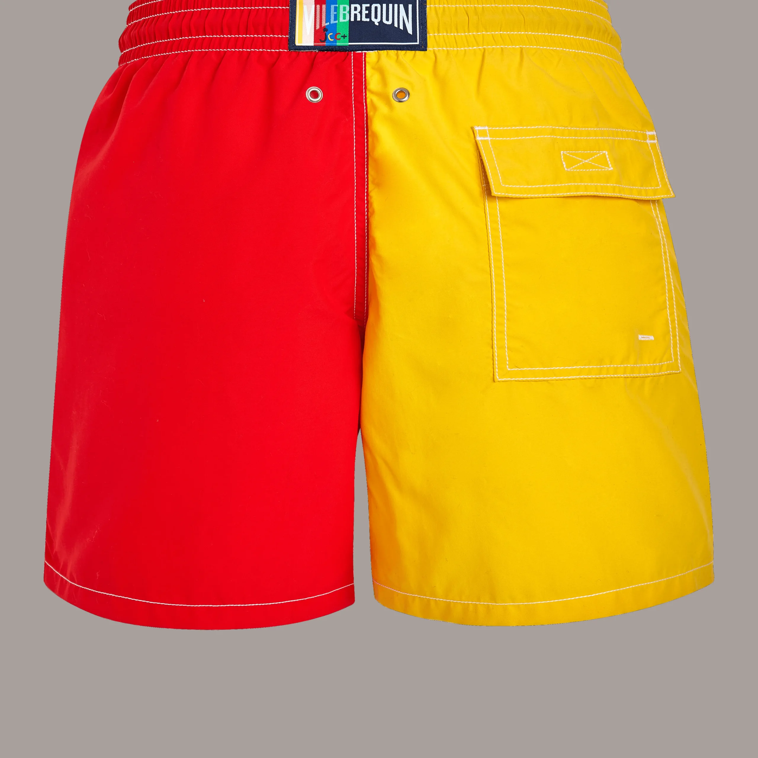Vilebrequin Men Swimwear Multicolor Placed Embroidery Squale - X Jcc+ - Limited Edition*Men The Iconic