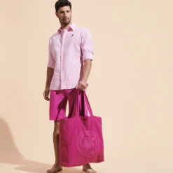 Vilebrequin Men Tencel Bermuda Trunks Solid*Men Bermuda Shorts