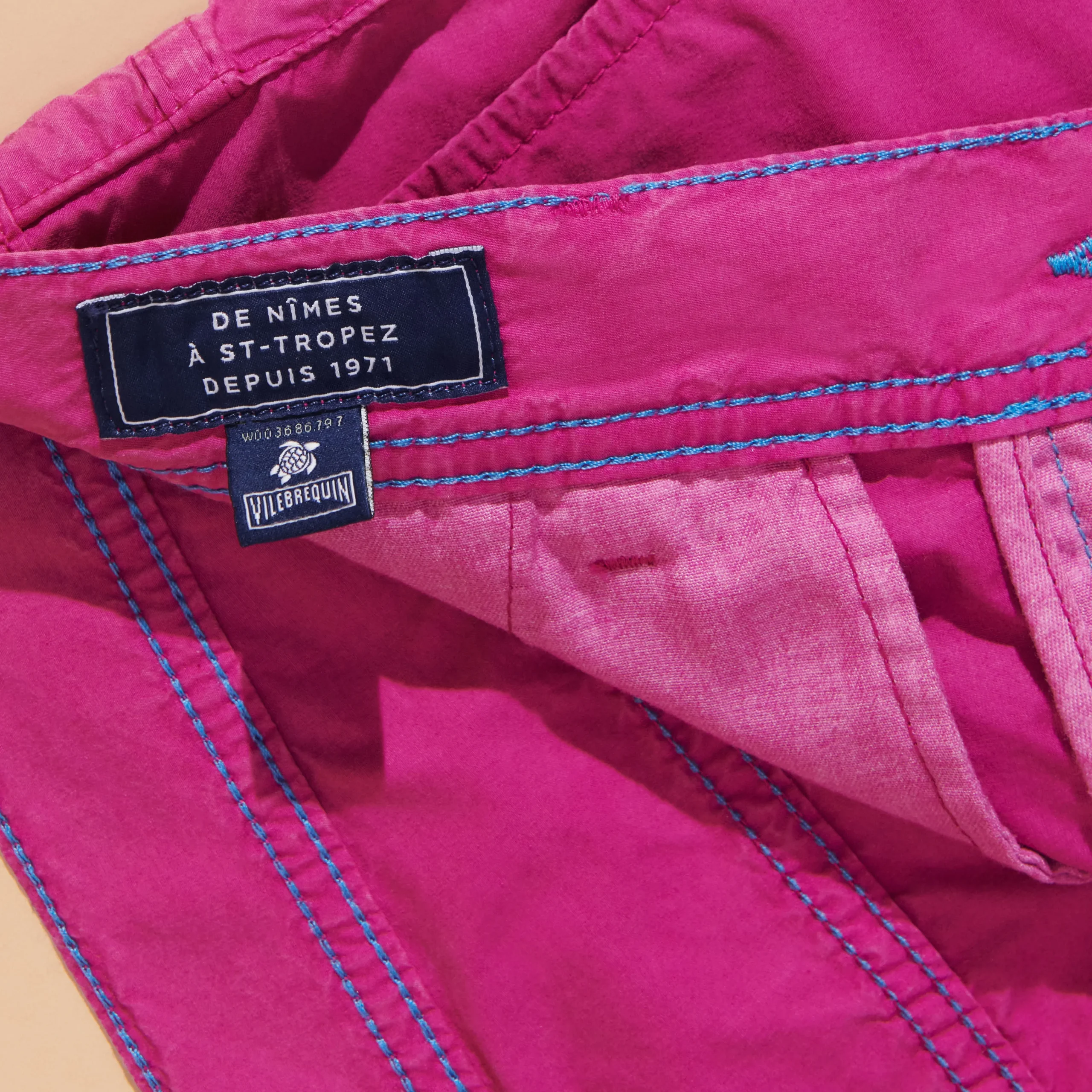 Vilebrequin Men Tencel Bermuda Trunks Solid*Men Bermuda Shorts