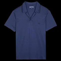Vilebrequin Men Tencel Polo Shirt Solid*Men Polos
