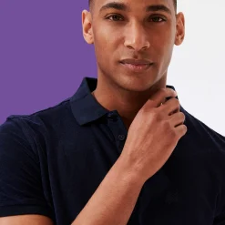 Vilebrequin Men Terry Cloth Polo Shirt Solid*Men Polos