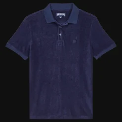 Vilebrequin Men Terry Polo Shirt Solid*Men Polos