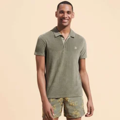 Vilebrequin Men Terry Polo Solid*Men Polos
