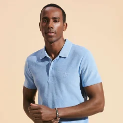 Vilebrequin Men Terry Polo Solid*Men Polos