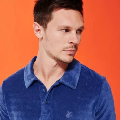 Vilebrequin Men Terry Polo Solid*Men Polos