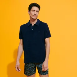 Vilebrequin Men Terry Polo Solid*Men Polos