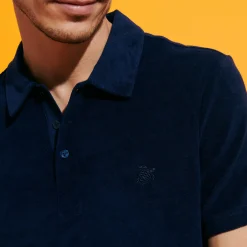 Vilebrequin Men Terry Polo Solid*Men Polos