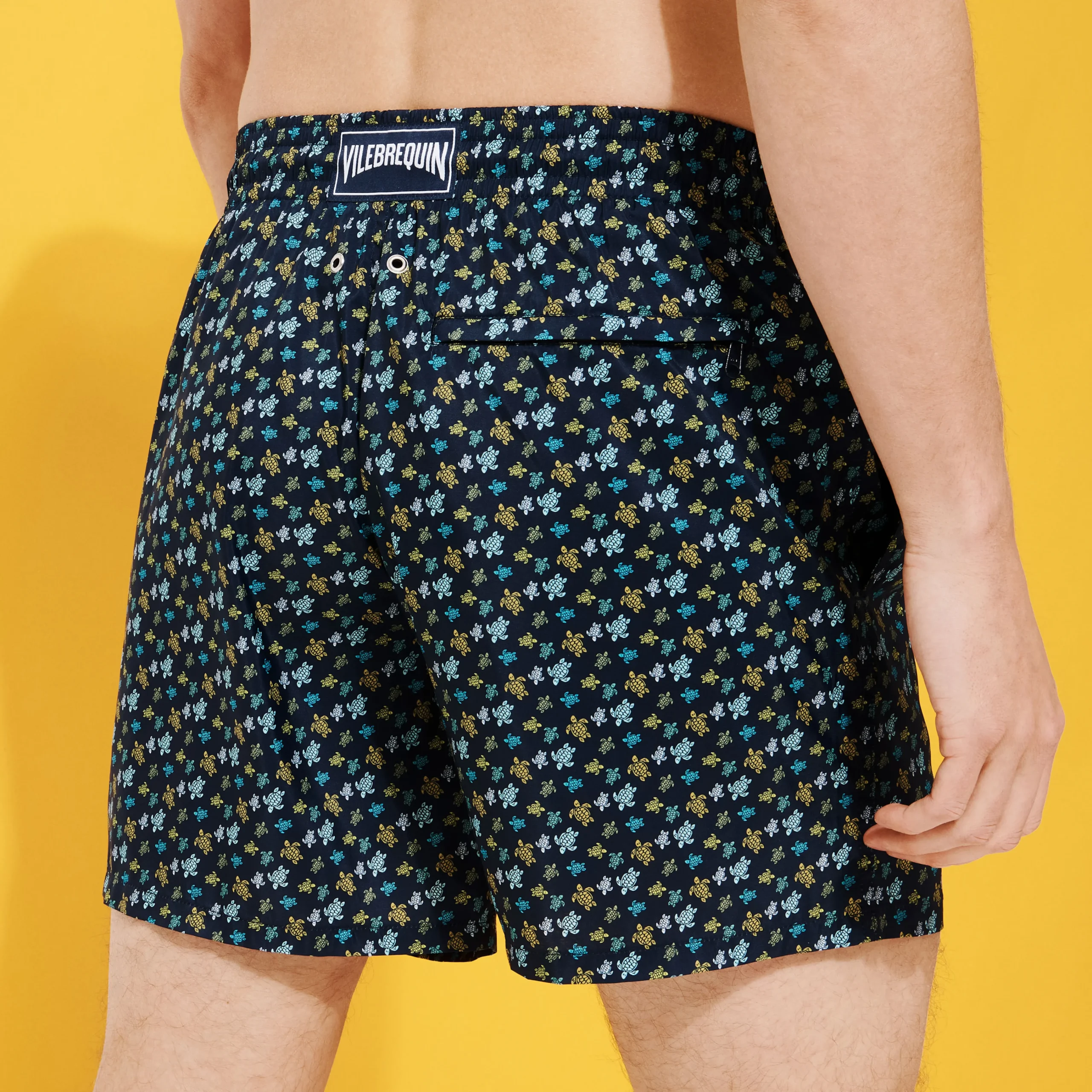 Vilebrequin Men Ultra-Light And Packable Swim Trunks Micro Tortues Rainbow*Men The Light Fabric