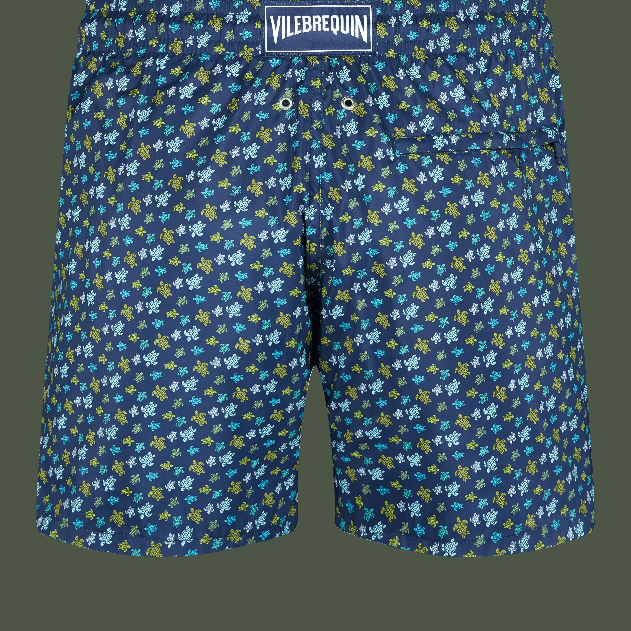 Vilebrequin Men Ultra-Light And Packable Swim Trunks Micro Tortues Rainbow*Men The Light Fabric