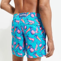 Vilebrequin Men Ultra-Light And Packable Swim Trunks Crevettes Et Poissons*Men The Light Fabric
