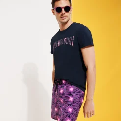 Vilebrequin Men Ultra-Light And Packable Swim Trunks Hypno Shell*Men The Light Fabric
