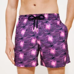 Vilebrequin Men Ultra-Light And Packable Swim Trunks Hypno Shell*Men The Light Fabric