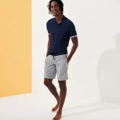 Vilebrequin Men Woolen Swim Trunks Carreaux- X The Woolmark Company*Men The Long