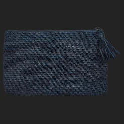 Vilebrequin Raffia Unisex Beach Pouch*Men Beach Bag & Pouches