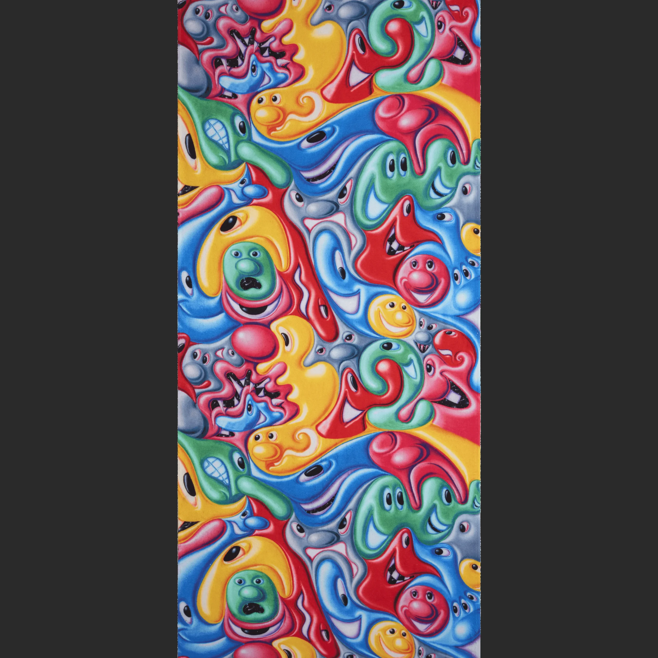 Vilebrequin Unisex Beach Towel Faces In Places - X Kenny Scharf*Men Towels
