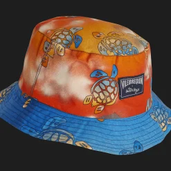 Vilebrequin Unisex Bucket Hat Ronde Des Tortues Sunset - X The Beach Boys*Men Hats