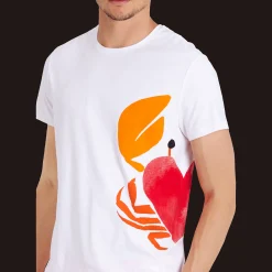 Vilebrequin Unisex Cotton T-Shirt St Valentin 2020*Men T-Shirts