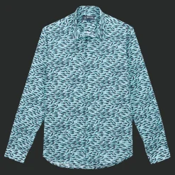 Vilebrequin Unisex Cotton Voile Lightweight Shirt Gulf Stream*Women Shirts