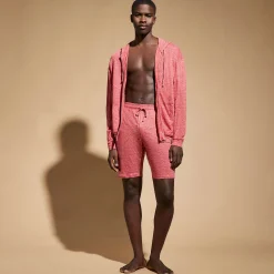 Vilebrequin Unisex Linen Bermuda Shorts Solid*Men Loungewear