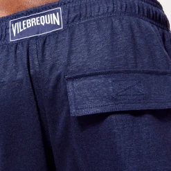 Vilebrequin Unisex Linen Bermuda Shorts Solid*Men Loungewear