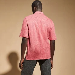 Vilebrequin Unisex Linen Bowling Shirt Solid*Women Shirts