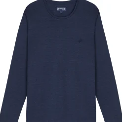 Vilebrequin Unisex Linen Long Sleeves T-Shirt Solid*Women T-Shirts And Sweats