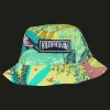 Vilebrequin Unisex Linen Printed Bucket Hat Jungle Rousseau*Men Hats