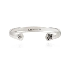 Vilebrequin Unisex Silver Jonc Bracelet Original - X Gas Bijoux*Women Jewelry