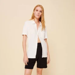 Vilebrequin Unisex Terry Bowling Shirt Solid*Men Loungewear