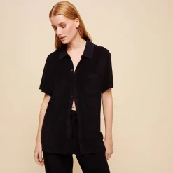 Vilebrequin Unisex Terry Bowling Shirt Solid*Men Loungewear
