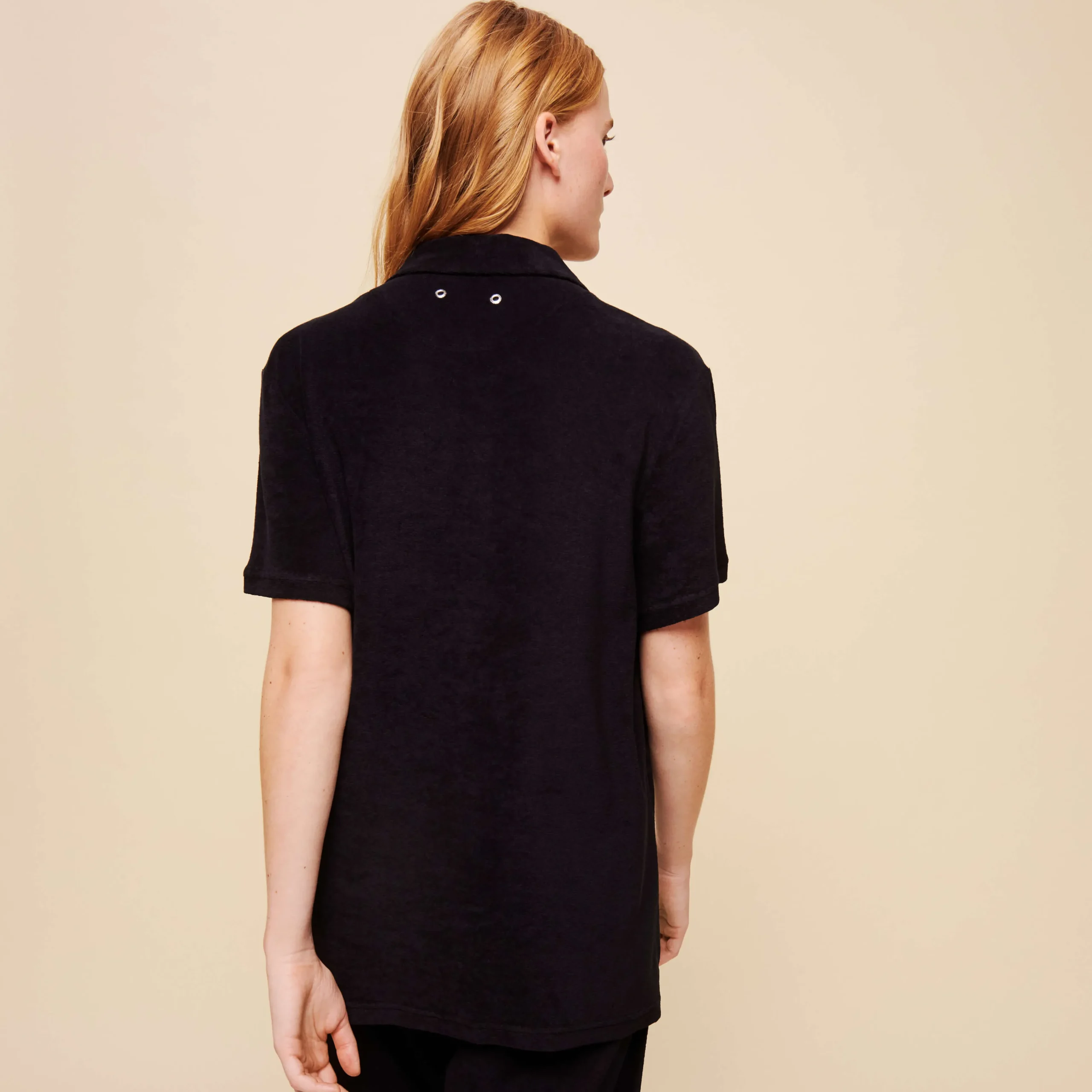 Vilebrequin Unisex Terry Bowling Shirt Solid*Men Loungewear