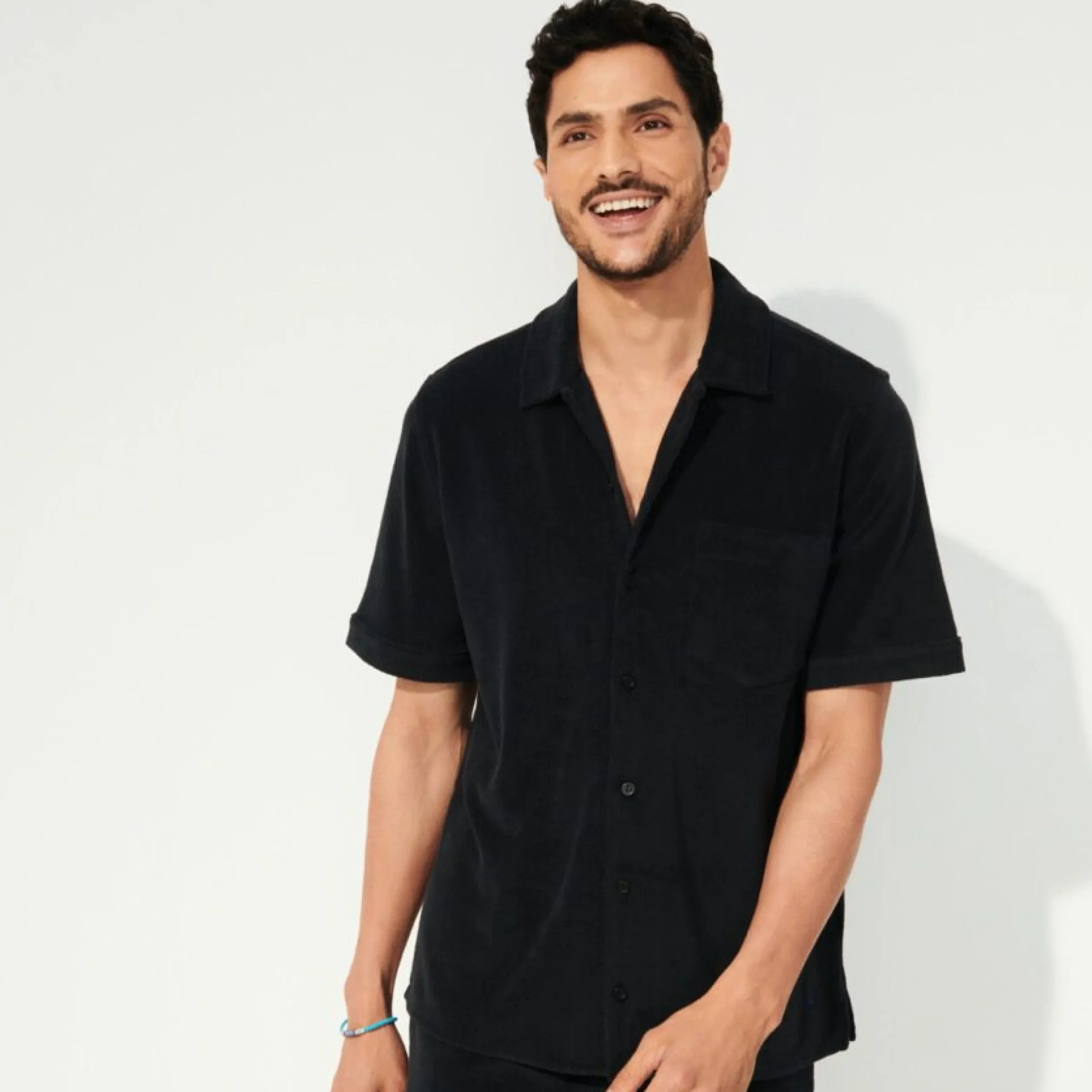 Vilebrequin Unisex Terry Bowling Shirt Solid*Men Loungewear