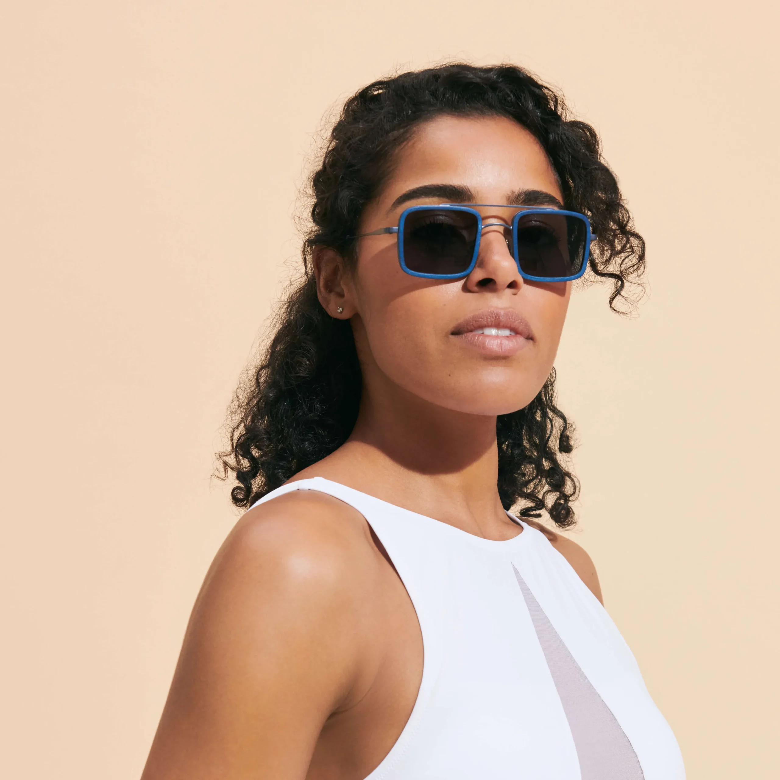 Vilebrequin White Tulipwood Women And Men Sunglasses - Vbq X Shelter*Men Sunglasses