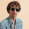Vilebrequin White Tulipwood Women And Men Sunglasses - Vbq X Shelter*Men Sunglasses