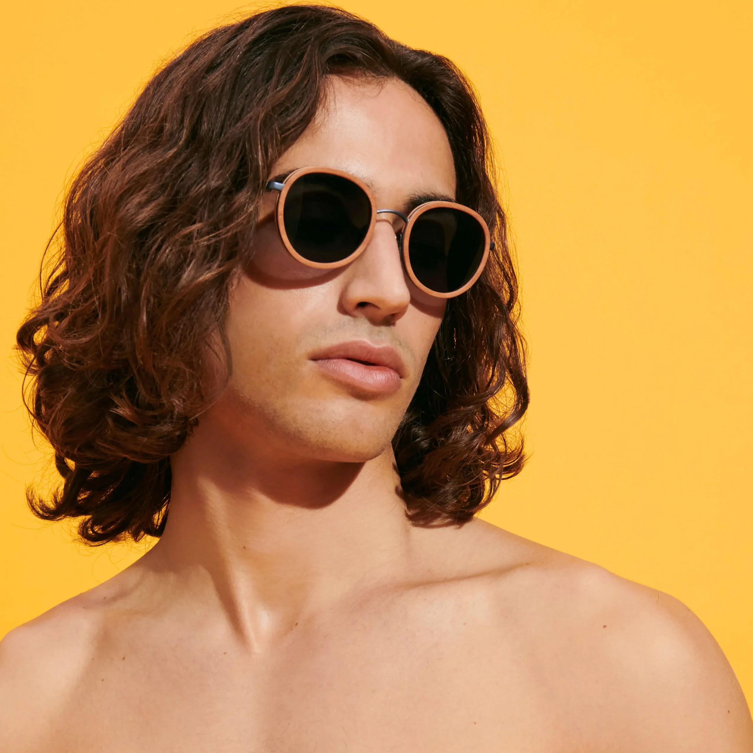Vilebrequin White Tulipwood Women And Men Sunglasses - Vbq X Shelter*Women Sunglasses