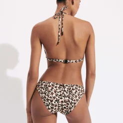 Vilebrequin Women Bikini Bottom Midi Brief Turtles Leopard*Women Brief