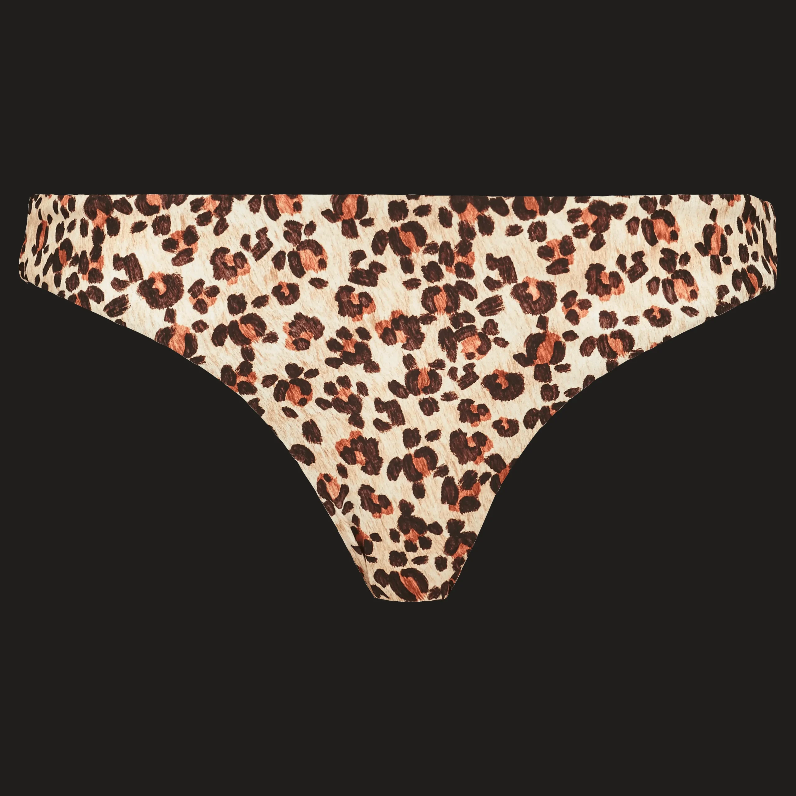 Vilebrequin Women Bikini Bottom Midi Brief Turtles Leopard*Women Brief