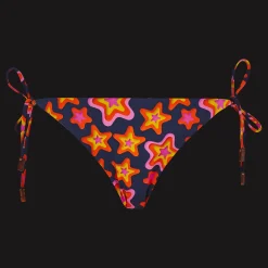 Vilebrequin Women Bikini Bottom Mini Brief To Be Tied Stars Gift*Women All Bottoms