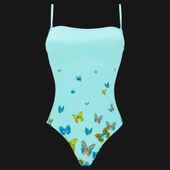 Vilebrequin Women Bustier One-Piece Swimsuit Butterflies*Women One-Piece