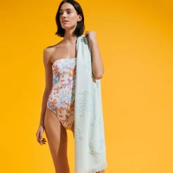 Vilebrequin Women Bustier One-Piece Swimsuit Peaceful Trees*Women One-Piece
